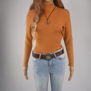 VINTAGE IT’S OUR TIME FITTED NECK HIGH SHIRT